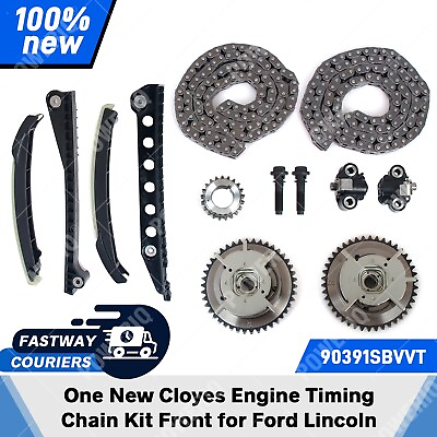 #ad One New Engine Timing Chain Kit Front 90391SBVVT for Ford Lincoln $235.00