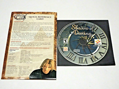 #ad Shadow of Destiny Windows PC 2002 CD ROM Disc Only Konami $4.49