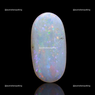 #ad 3.90 Cts Natural Australian Fire Opal Oval Cabochon Loose Gemstone 16x8x4 mm $70.99