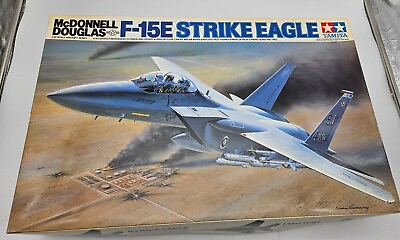 #ad Tamiya 1:32 US AIR FORCE McDonnell Douglas F 15E STRIKE EAGLE Model 60302 9800 $125.00