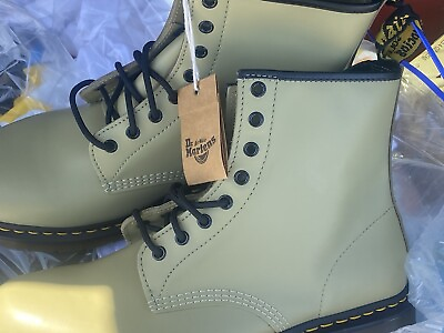 #ad NEW Dr. Doc Martens Men#x27;s Boot Size 12 Olive $79.95