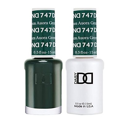 #ad DND Gel Polish Duo Gel Lacquer 0.5fl.oz LED UV Duo DND747 Aurora Green $12.99
