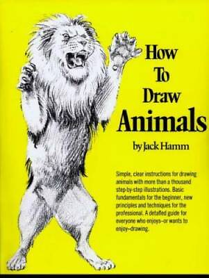#ad How to Draw Animals Perigee Paperback By Hamm Jack GOOD $4.03