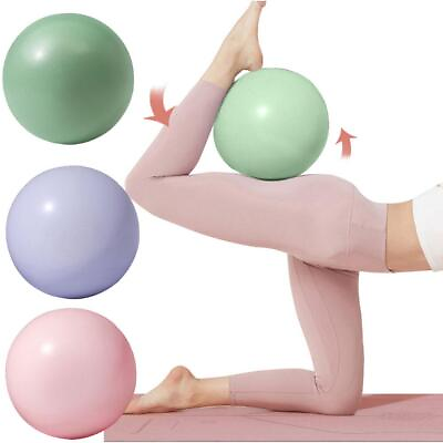 #ad 1PC Sport Yoga Ball Exercise Gym Fitness Pilates Fitball 25cm PVC Women Balance $5.61