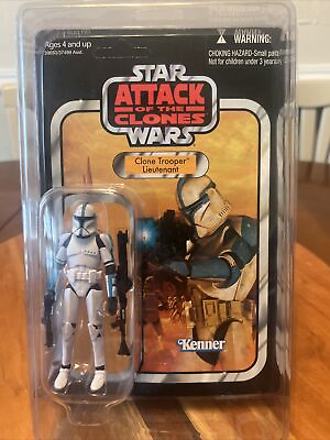 #ad Star Wars Clone Trooper Lieutenant VC109 Vintage Collection Action Figure Hasbro $109.00
