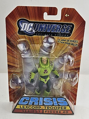 #ad DC Universe Crisis Infinite Heroes LEXCORP TROOPER Action Figure 40 2008 $9.99