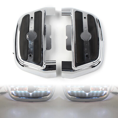 #ad Led Light Passenger Footboard Floorboard Cover for Harley Touring Road King US $20.40