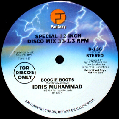 #ad Idris Muhammad Boogie Boots Foxhuntin#x27; 12quot; Vinyl GBP 14.75
