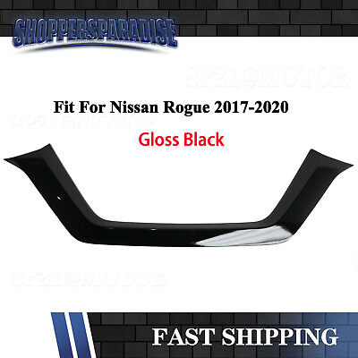 #ad For Nissan Rogue 2017 2018 2019 2020 Front Bumper Lower Grille Blk Trim Molding $32.59