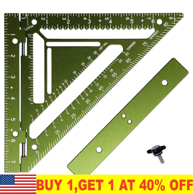 #ad Innovative Rafter Square Tool Sherwap Rafter Square Tool Square Protractor USA $12.99