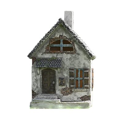 #ad Miniature Fairy House Statue Fairy Garden Figurine House Ornament $32.94