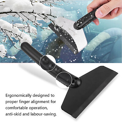 #ad Stainless Steel Ice Scraper For Easy Vehicle Snow Removal $13.99