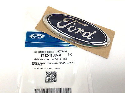 #ad 09 13 Ford Transit Connect rear RH passenger door Blue Oval Nameplate Emblem OEM $37.69