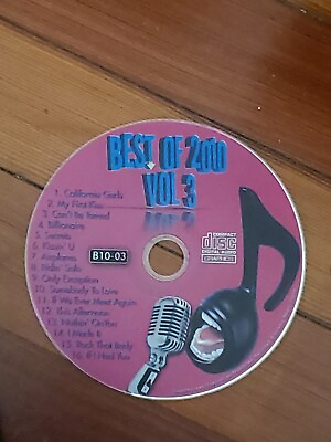#ad BEST OF 2010 Vol 3 CDG KARAOKE 16 Current Pop Songs Excellent Free Shipping $7.39