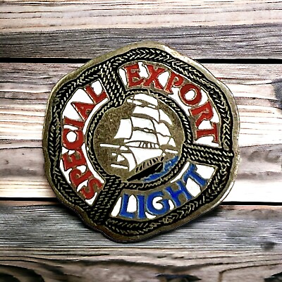 #ad Heileman#x27;s SPECIAL EXPORT LIGHT BEER Vintage PIN SHIP LOGO Sign Pabst Brewing Co $29.00
