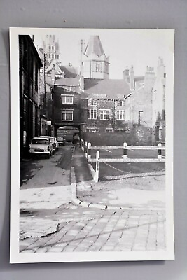 #ad Monochrome Photo Rear of Sheffield Town Hall 1966 GBP 5.49