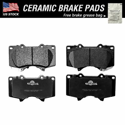 #ad Front Ceramic Disc Brake Pads Fit For 2004 2005 2006 Toyota Tundra Sequoia $28.60