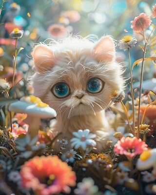 #ad Diverse 8x10 Meow Masterpieces Cat Art Prints Feline Fine Art 21700865 $4.95