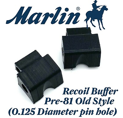#ad 2x Old Style Pre 81 Marlin Recoil Buffer 0.125 Diameter Pin hole New Soft TPU $9.95