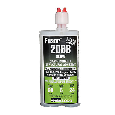 #ad Fusor 2098 Crash Durable Structural Adhesive Slow 7.1 oz. 210 mL $101.13