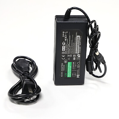 AC to DC Adapter 12V 5A 60W Power Supply For 5050 5630 SMD LED Strip Lights USA $8.73