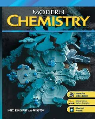 #ad Modern Chemistry Hardcover By HOLT RINEHART AND WINSTON GOOD $6.21