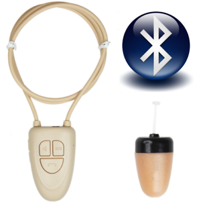 #ad Invisible Bluetooth Loop With Hidden Wireless Mini Earphone Spy Earpiece $73.74