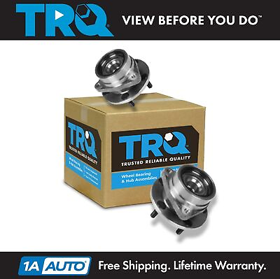 #ad TRQ Front Wheel Bearing amp; Hub Pair for Wrangler Wagoneer Cherokee Truck 4WD $99.95
