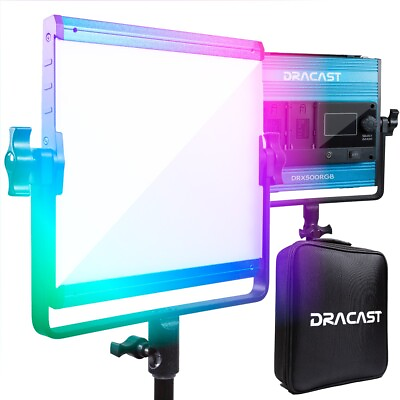 Dracast LED500 X Series RGB and Bi Color LED Light with Dual NP F Battery Plate $299.00