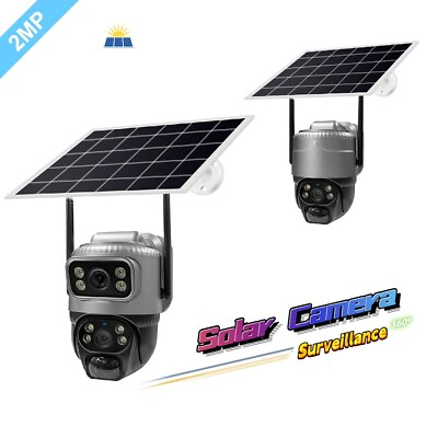 #ad Single Binocular Solar Surveillance Camera Wireless High definition Monitoring $115.00
