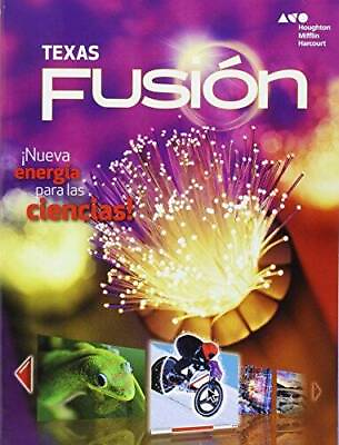 #ad Holt McDougal Science Fusion Spanish Texas: Student Edition Worktext Grad GOOD $16.33