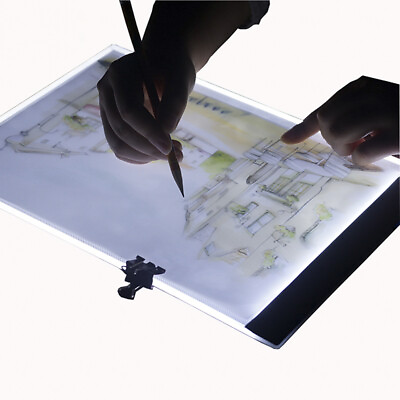 #ad A4 led drawing tablet thin art stencil drawing board light box tracing table QH $13.41