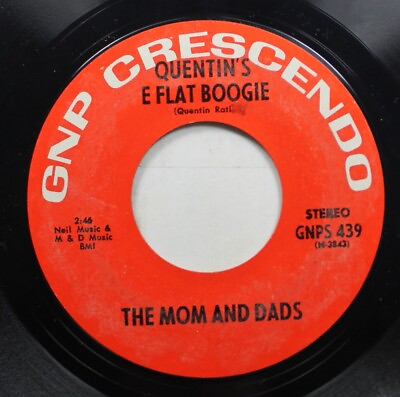 #ad Jazz 45 The Mom And Dads Quentin#x27;S E Flat Boogie The Rangers Waltz On Gnp Cr $5.00