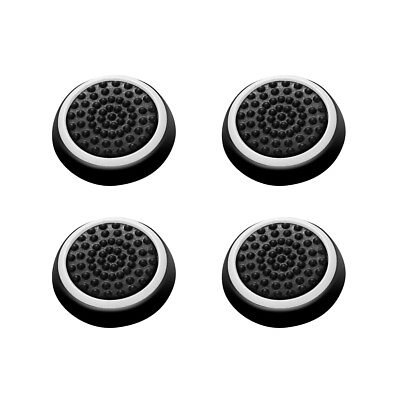 #ad 4x White Analog 360 Controller Thumb Stick Grip Thumbstick Cap for PS4 XBOX $6.29