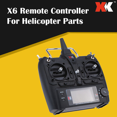#ad XK X6 Transmitter For XK K100 K110 K123 K124 RC Helicopter Remote Controller $52.58