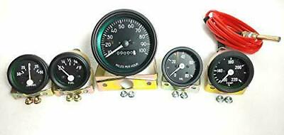 #ad MB Jeep fits Willys Black Face Speedometer 100mph gagues set $50.25