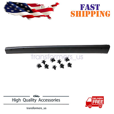 #ad For Subaru Forester 2014 2018 Door Molding Driver Side Front Lower Plastic Black $100.99