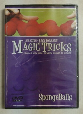 #ad Amazing Easy To Learn Magic Tricks Spongeballs DVD 2008 Magic Makers Inc. $9.86