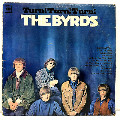 #ad Turn Turn Turn The Byrds 1965 Vinyl Columbia Records 1st Press Mono $49.99