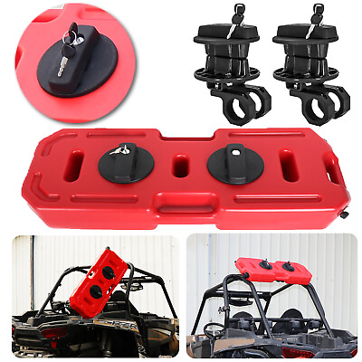 #ad 20L Fuel Tank Can Gasoline Pack Gas Container Mount Lock for Car ATV SUV Motor $65.99