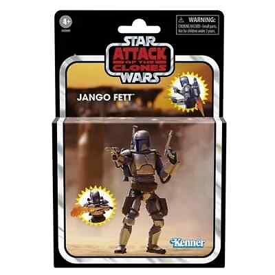 #ad Star Wars The Vintage Collection Jango Fett 3 3 4 Inch Deluxe Action PRESALE $45.00