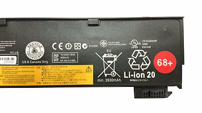 #ad 68 OEM Genuine Lenovo ThinkPad Battery T450 X240 X240s X250X250S X260 X270 48WH $36.99