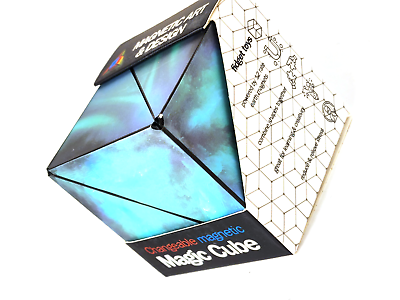 #ad Fidget Shape Shifting Box 3D Magic Cube Hand Fidget Puzzle Toys Kids Adults Gift $9.80