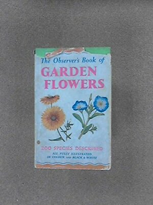#ad Observer#x27;s Book of Garden Flowers Observer#x27;s Pocket Hardback Book The Fast $9.01