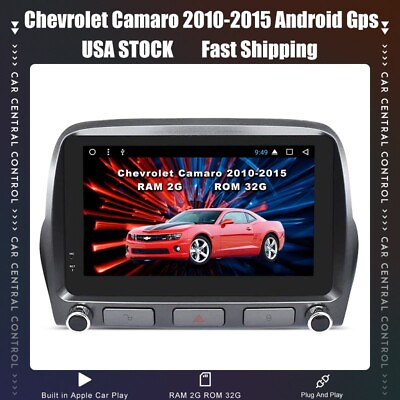 #ad Car Stereo Radio Player Android Navi GPS FM 232G For Chevrolet Camaro 2010 2014 $389.00