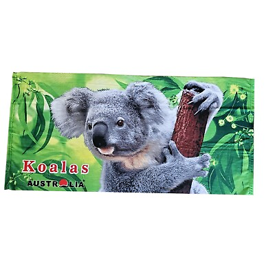 #ad Australian Souvenir Quality Microfibre Bath Beach Towel Australia Koala in Tree AU $29.95
