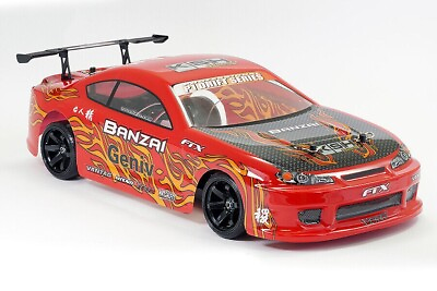 #ad FTX Banzai 1 10 Nissan Silvia S15 Painted Body Shell amp;Wing Red 190mm wide OZRC AU $20.00