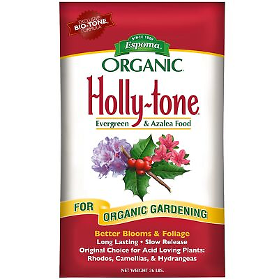 #ad Espoma Organic Holly tone Evergreen amp; Azalea Food for Acid Loving Plants 36lbs $43.52