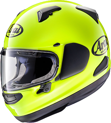 #ad ARAI Fluorescent Yellow Signet X Solid Helmet XL 0101 15987 $729.95