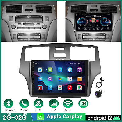 #ad For Lexus ES300 ES330 XV30 2001 2006 Car Stereo Radio Android 12 GPS Navi $148.63